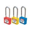 Jacket Padlock 2 with Long Shackle set of 3- Key Different (TL-JPLS2 S3-KD)