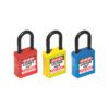 Premier Lockout Safety Padlock 46- Key Different set of 3 (De-electric Shackle) - (TL-DE-PLSP-46-KD 3C)