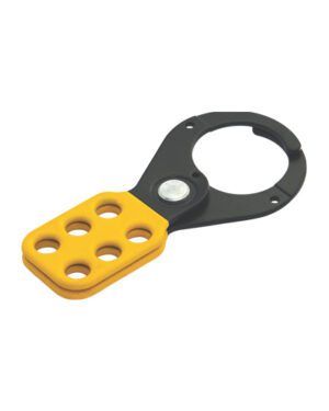 Taj Loto PVC Coated Hasp - Premier - Yellow & Black (TL-PCH-P-Y&B)