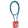 Taj Loto- Safety Padlock with 2 feet vinyl coated steel cable (TL-SP-2vCSC)
