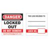 Taj Loto- Padlock Labels for TL-PLSP & TL-DE-PLSP