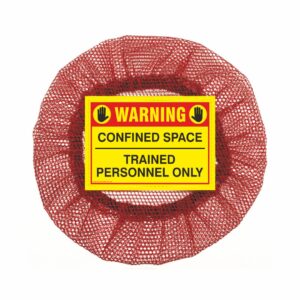 Confined Space Lockout Cover 10 Size : 28 - 36 inch dia (TL - CSLC - 10)