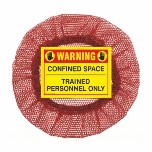 Confined Space Lockout Cover 9 Size : 32 - 39 inch dia (TL - CSLC - 9)
