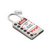Taj Loto - Full Stainless Steel Hasp - 5mm Shackle Dia (TL-FSSH-5S)