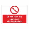 Taj Loto - Large Lockout Signs 4 (TL - LAS-4)
