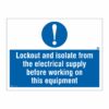 Taj Loto - Large Lockout Signs 7 (TL - LAS-7)