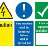 Taj Loto - Large Lockout Signs 9 (TL - LAS-9)