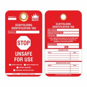 Taj Loto - Scaffold Tag 4 (TL - SFT-4)