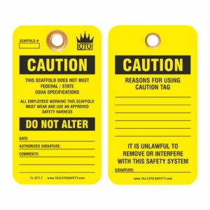 Taj Loto - Scaffold Tag 7 (TL - SFT-7)