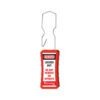 Taj Loto - One Time Use Wire Padlock Seal in Red colour