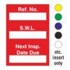 Taj Loto - insert 4 for Mini Asset Holder Red Color (TL - i4-MASH)