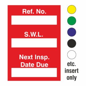 Taj Loto - insert 4 for Mini Asset Holder Red Color (TL - i4-MASH)