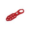 Taj Loto - Fully Powder Coated Lockout Hasp - 7 Hole (TL-FPC-LH-7H)