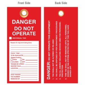 Taj Loto Customized Tags 6 (TLT - Cust.- 6 (180 x 80 mm))