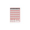 Taj Loto - Shadow Lockout Station for 50 Padlocks (with / without goods) (Size : 32" x 22.5") (TL - SLS - 50P WG / WOG)