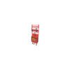 Taj Loto - Wall-Mount Group Lock Box with Padlock Rack (19" x 7" x 2") (TL - WGLB + PR)