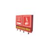 Taj Loto - Wall-Mount Group Lock Box with Large Station (25" x 31" x 4") (TL - WGLB + LS)