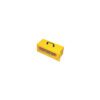 Taj Loto - Group Lock Box Wall-Mount, Transparent Side Slider - Yellow (5" x 14" x 6" inch) (TL - GLB-WTS Y)