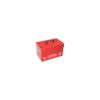 Taj Loto - Group Lock Box Red colour Big with 4 Hole (8.25" x 12.35" x 7.75" inch) (TL - GLB-R BIG 4 H)