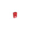 Taj Loto - Group Lock Box Red colour with 15 Hole (11.375" x 6" x 3.35" inch) (TL - GLB-R 15 H)
